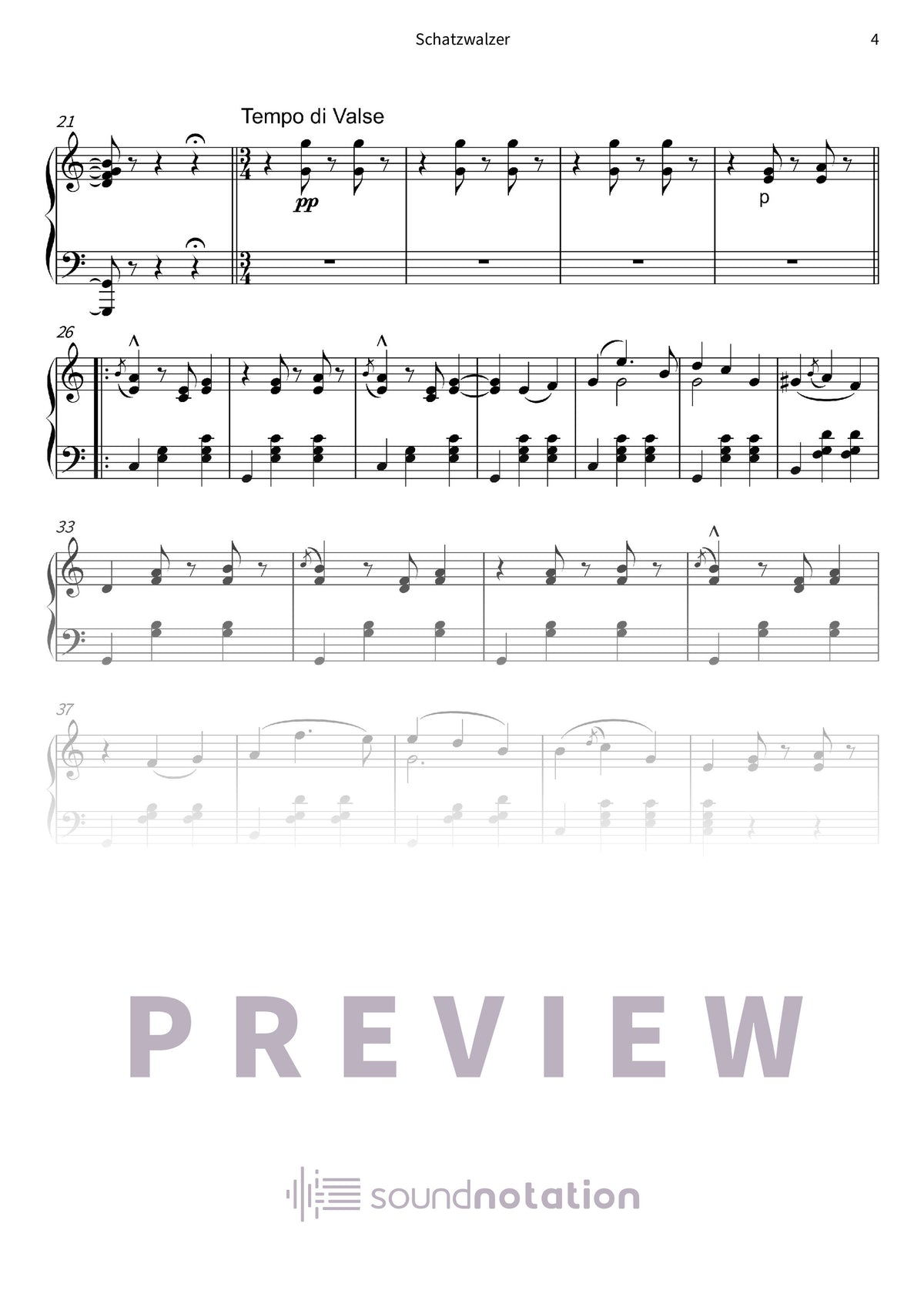 Schatzwalzer - Preview Page 2