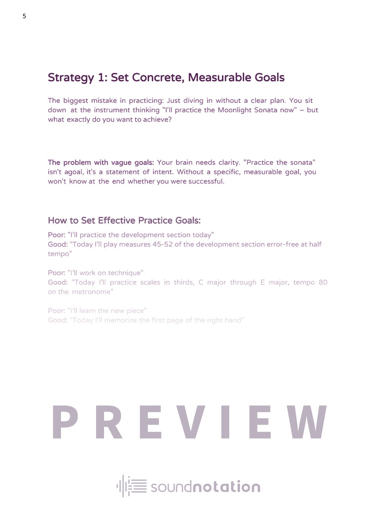 Practice Effectively - Preview Page 2