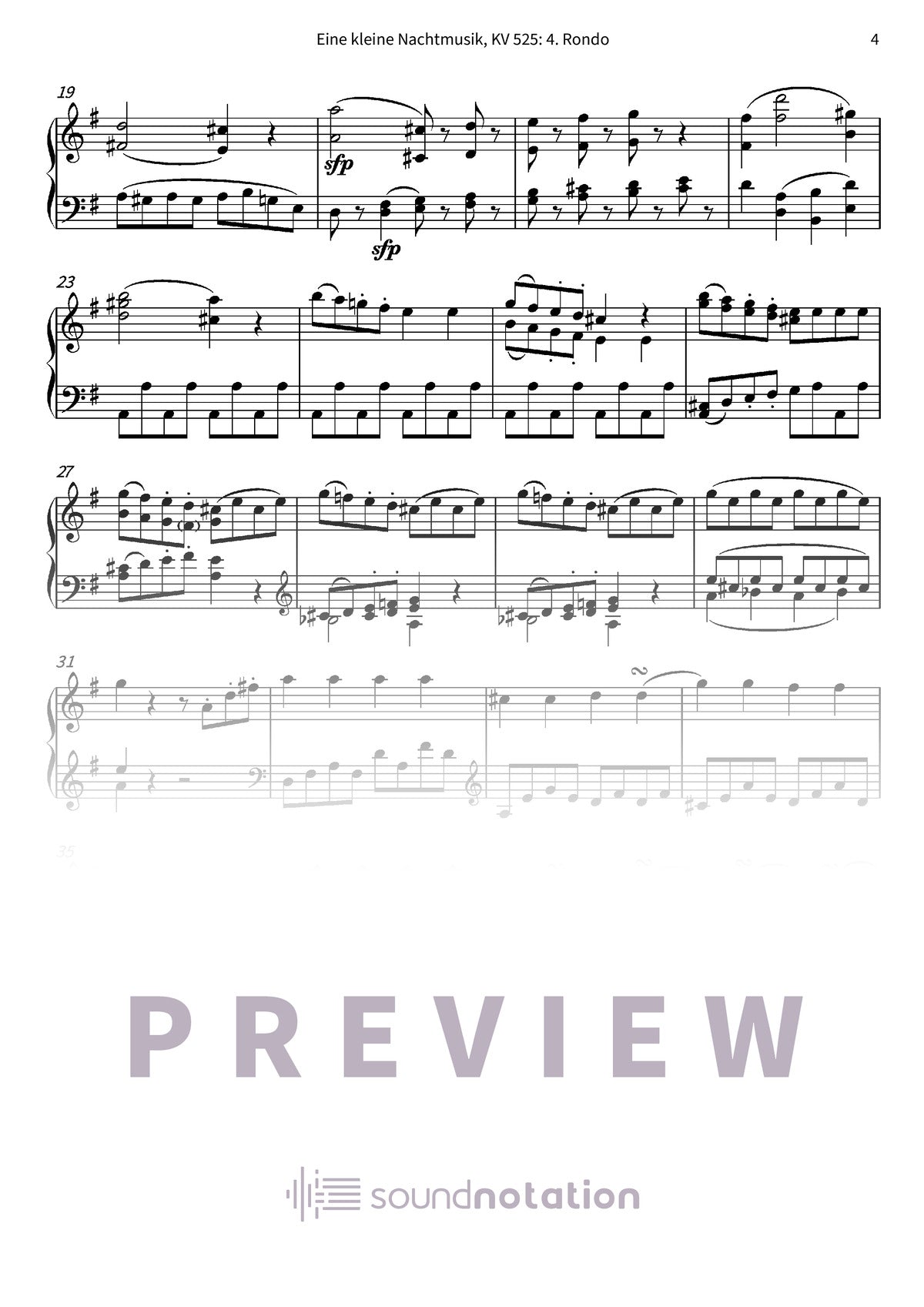 Eine kleine Nachtmusik - Preview Page 2