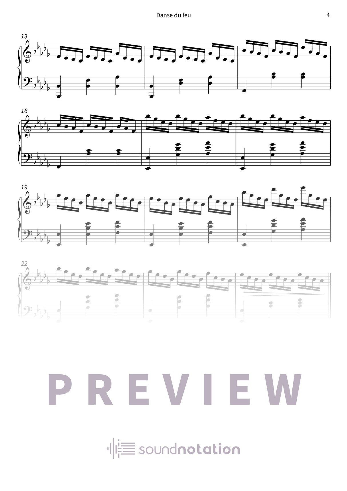 Danse du feu - Preview Page 2