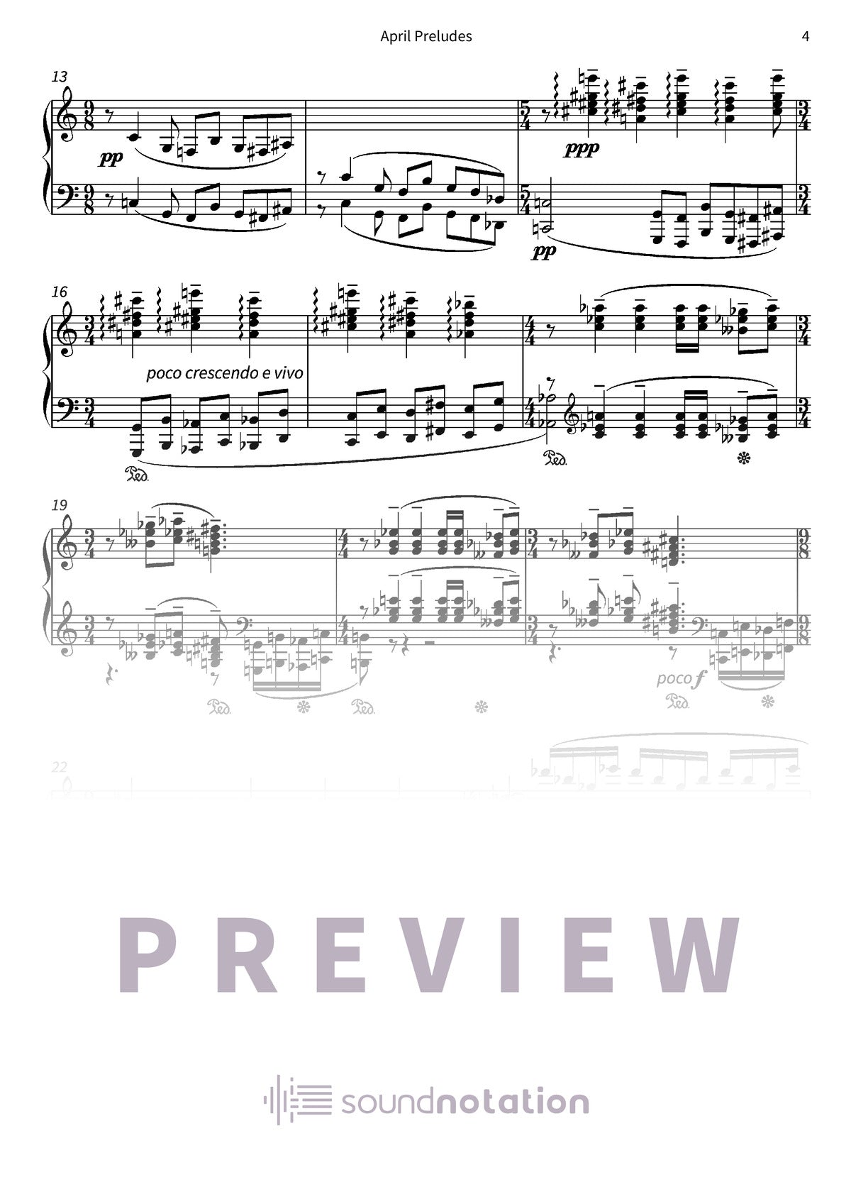 April Preludes - Preview Page 2