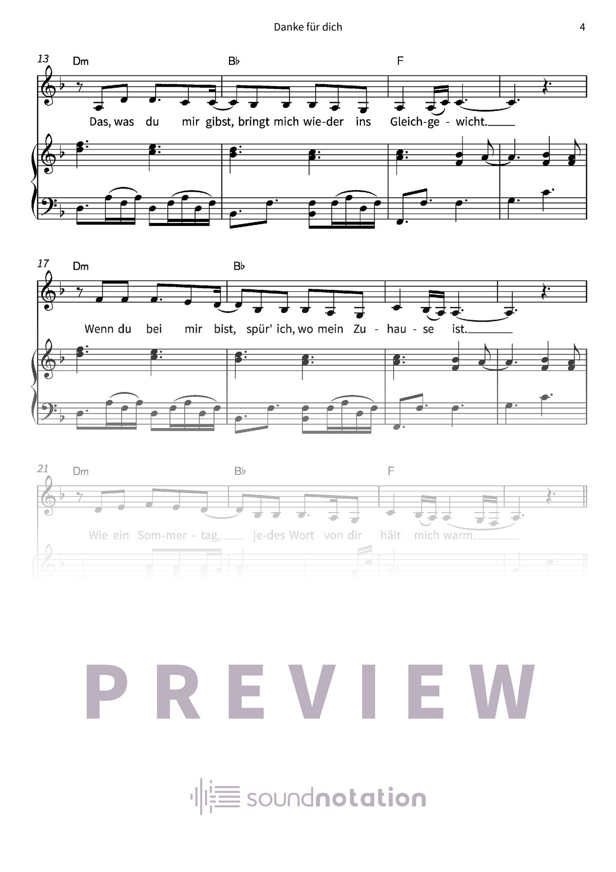 Danke für dich - Preview Page 2