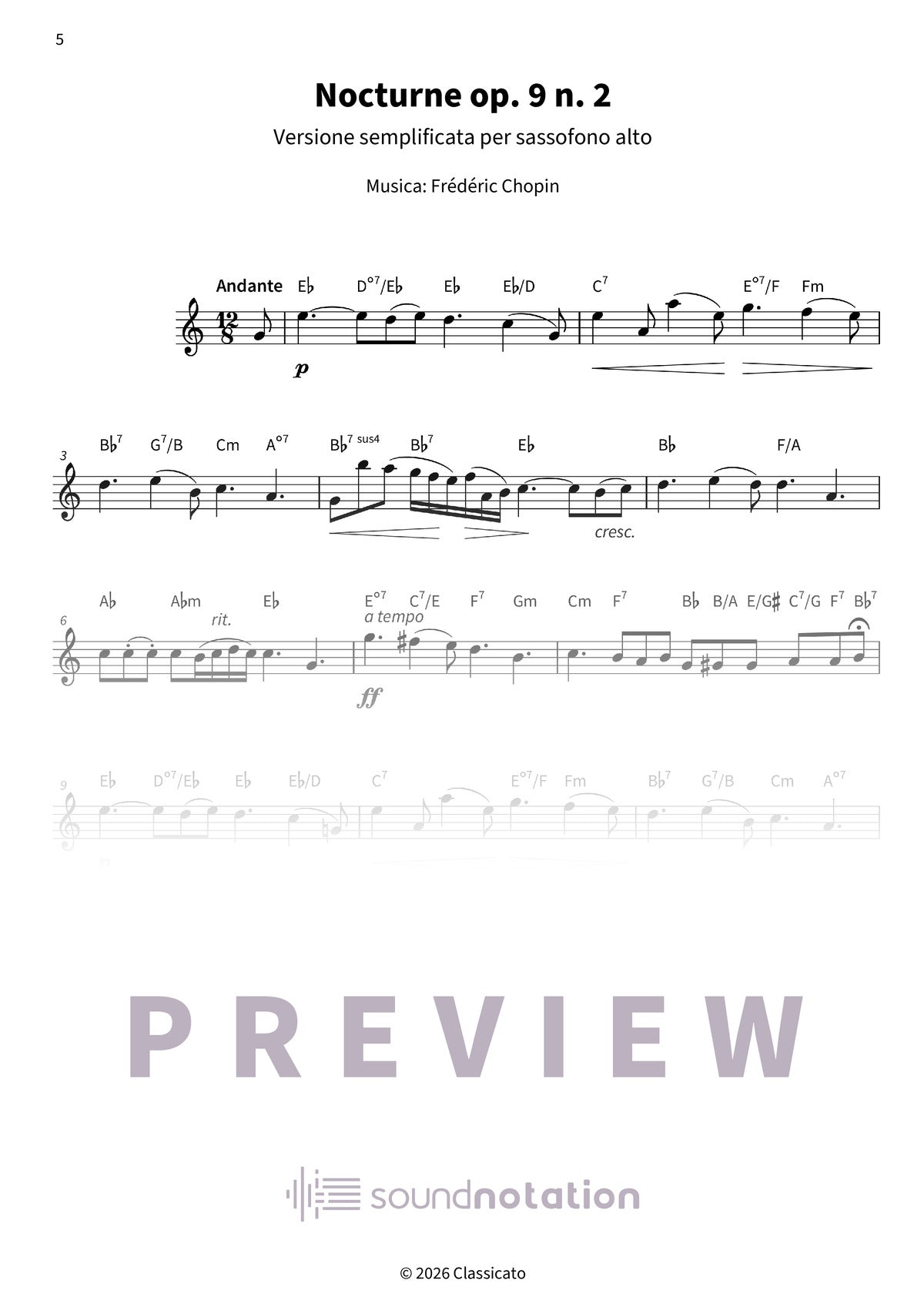 Suoni delicati sull’alto sax - Preview Page 2