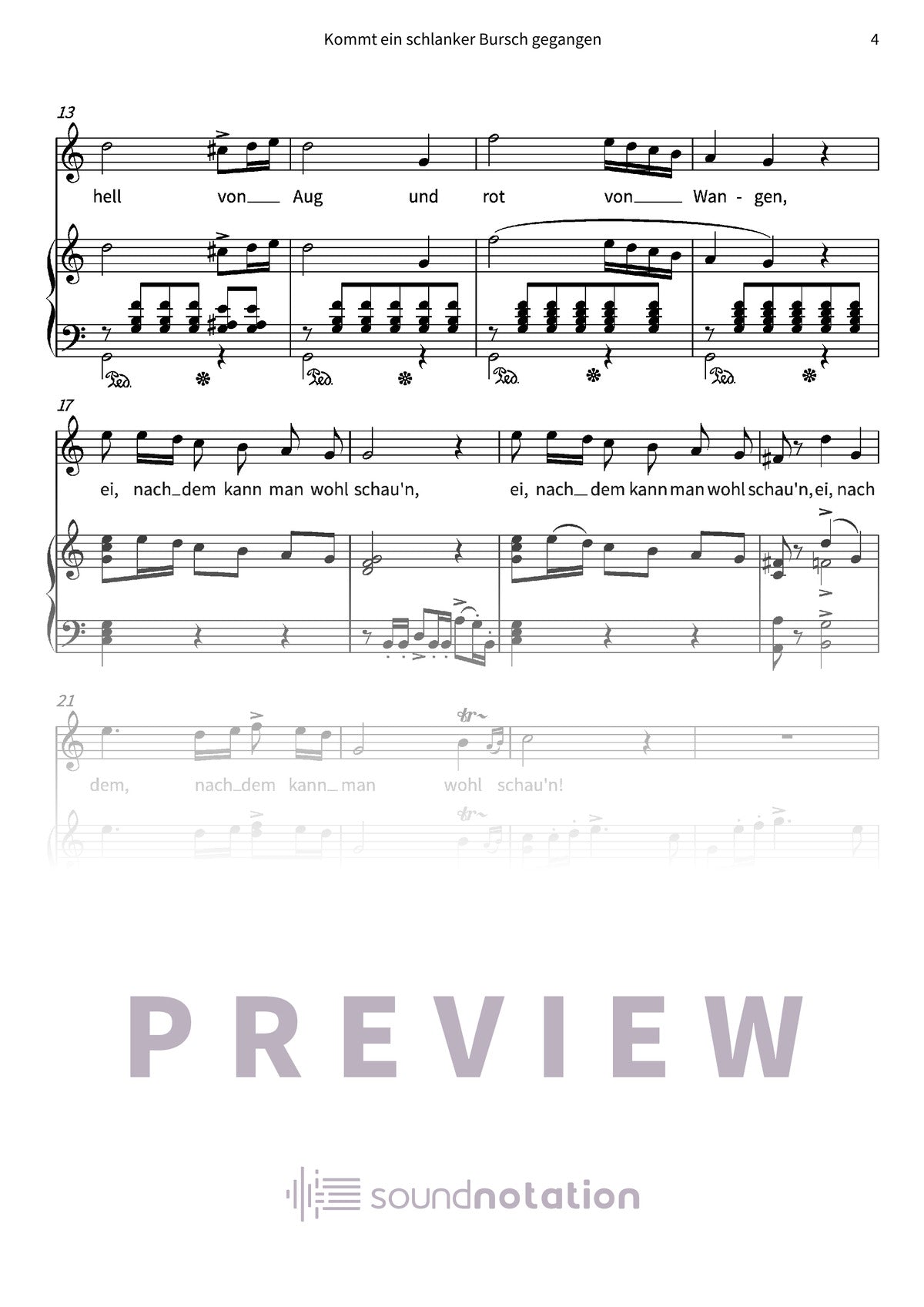 Kommt ein schlanker Bursch gegangen - Preview Page 2