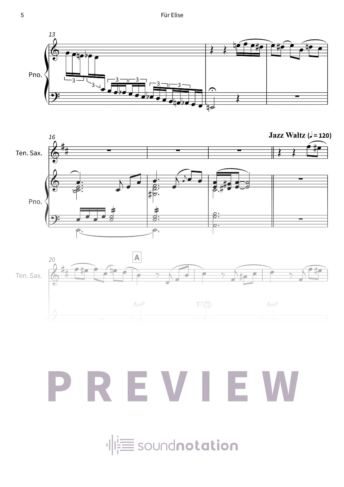 Für Elise - Preview Page 2