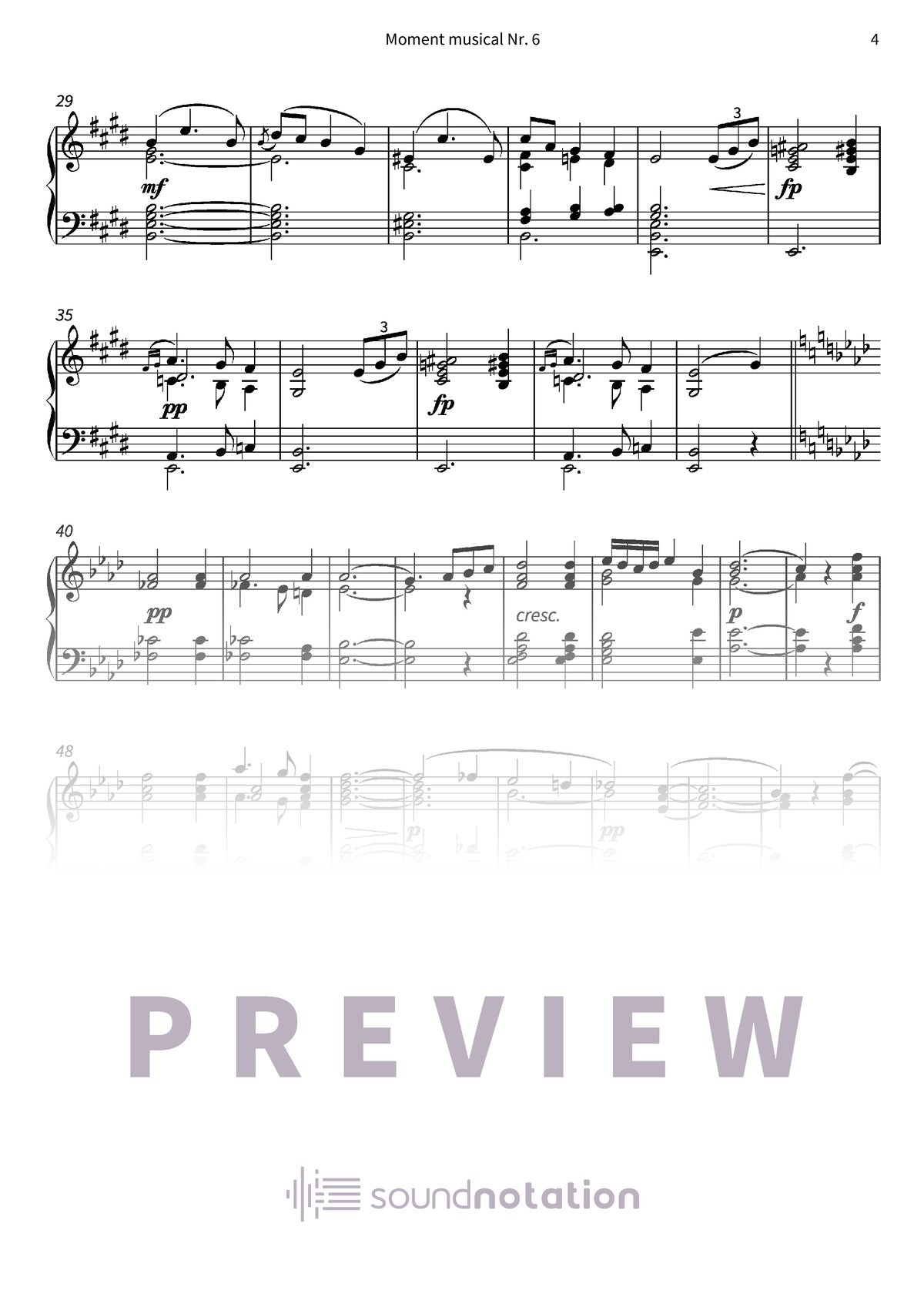 Moment musical Nr. 6 - Preview Page 2