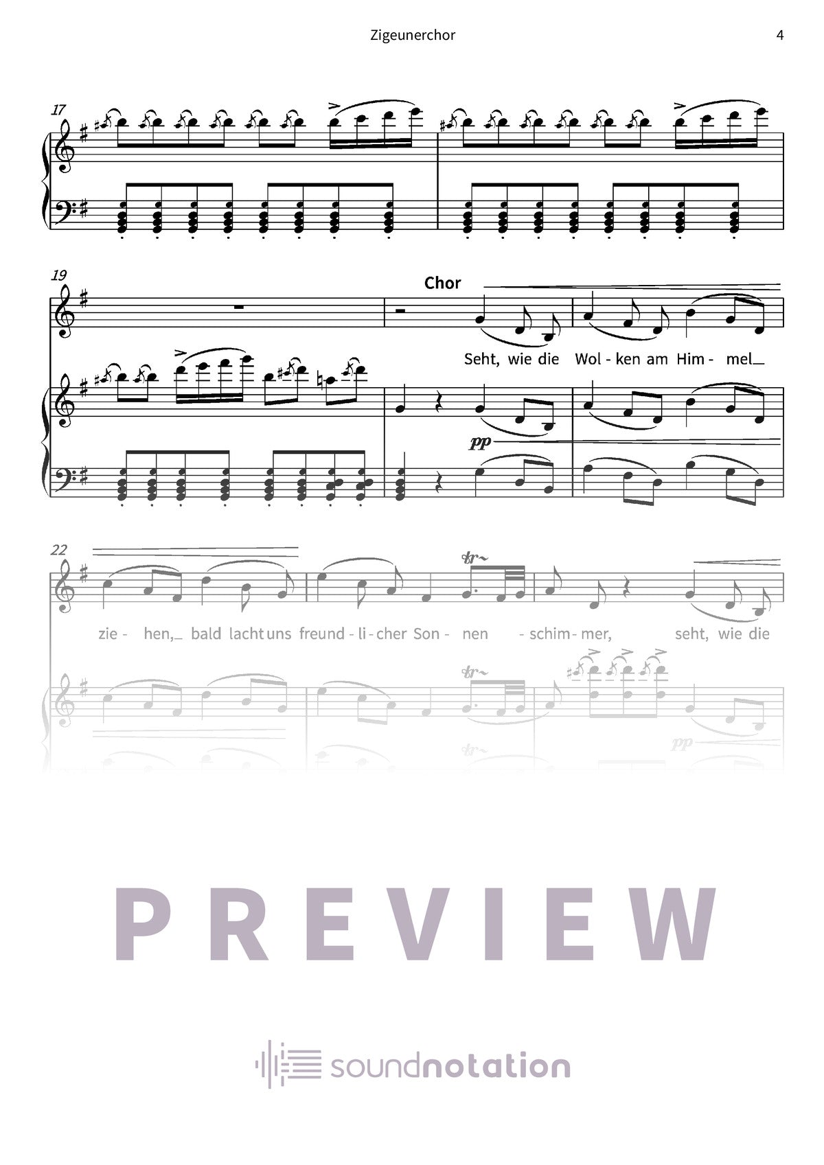 Zigeunerchor - Preview Page 2
