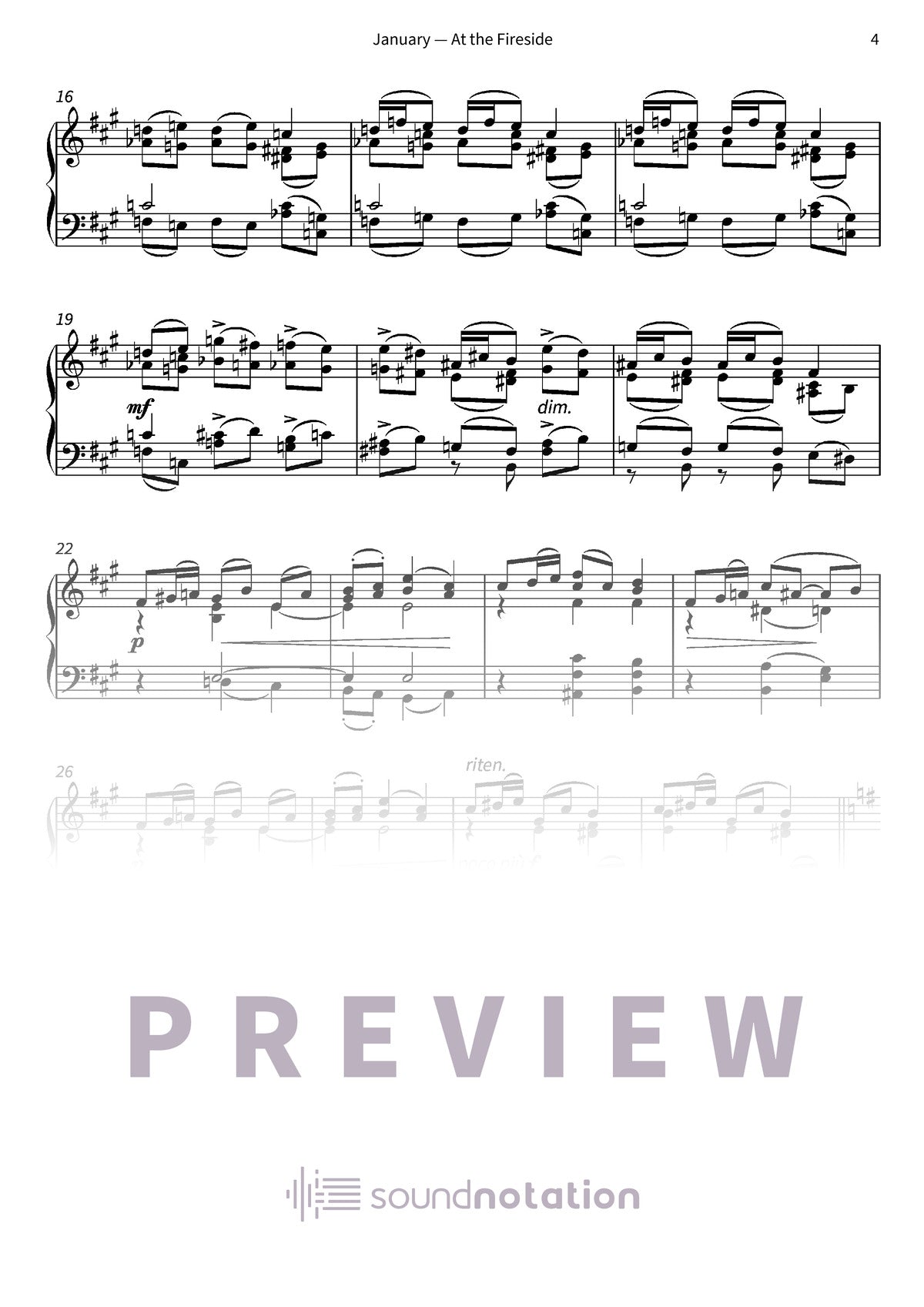 January — At the Fireside - Preview Page 2