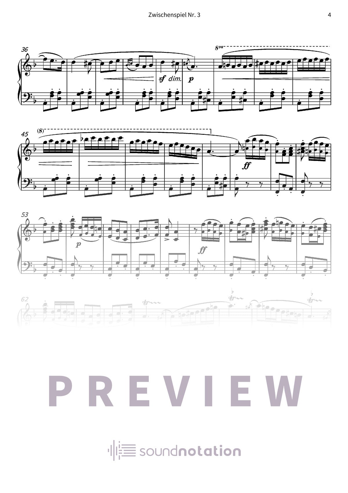 Zwischenspiel Nr. 3 - Preview Page 2