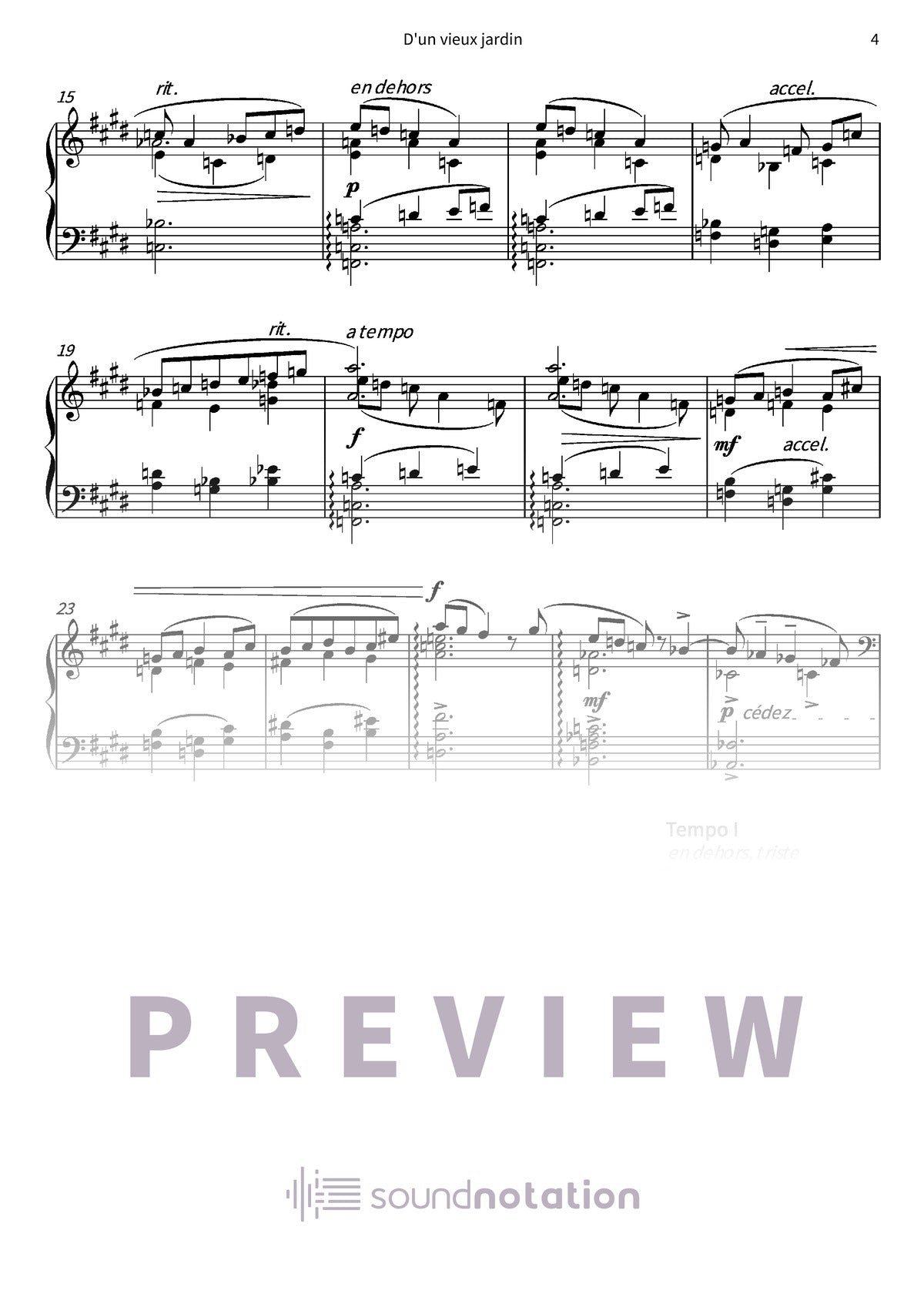 D'un vieux jardin - Preview Page 2
