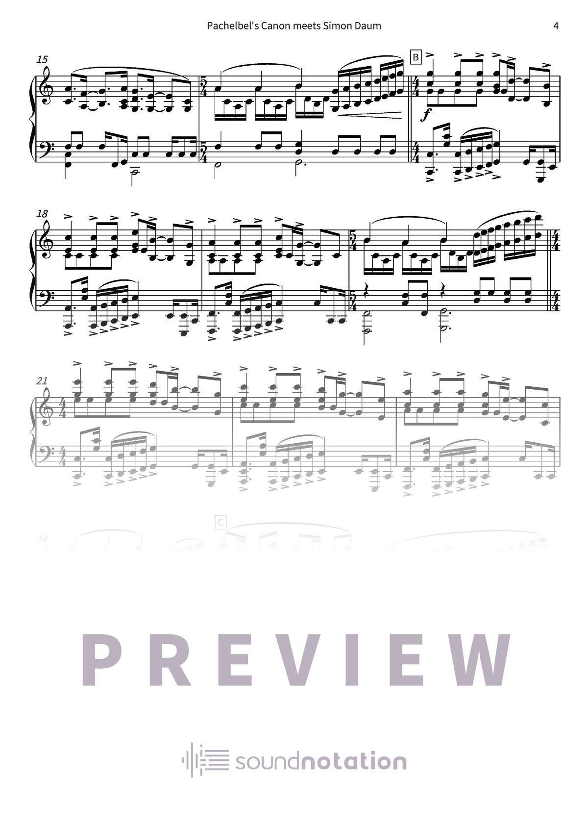 Pachelbel's Canon meets Simon Daum - Preview Page 2