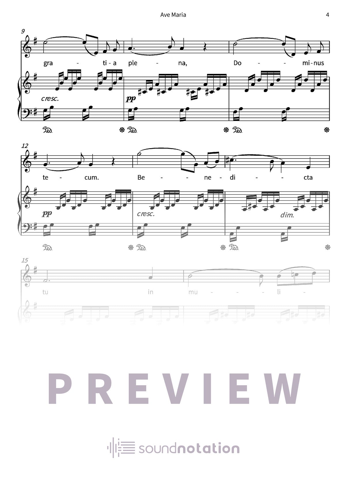 Ave Maria - Preview Page 2