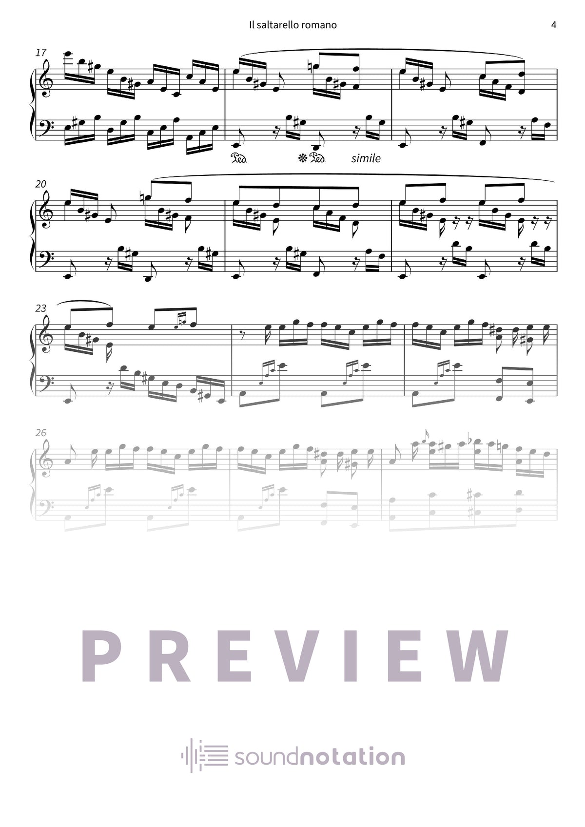 Il saltarello romano - Preview Page 2