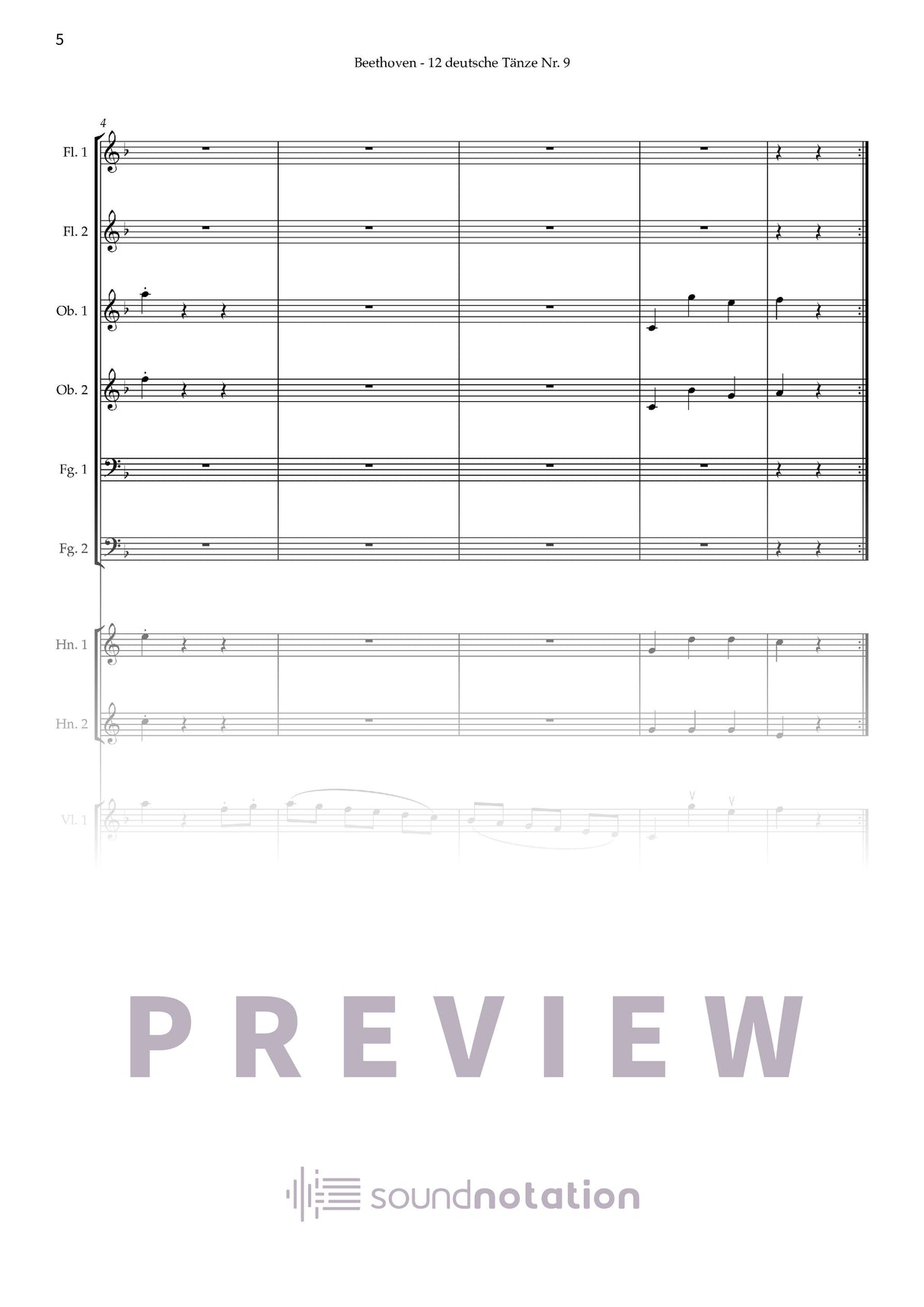 Deutscher Tanz Nr. 9 - Preview Page 2