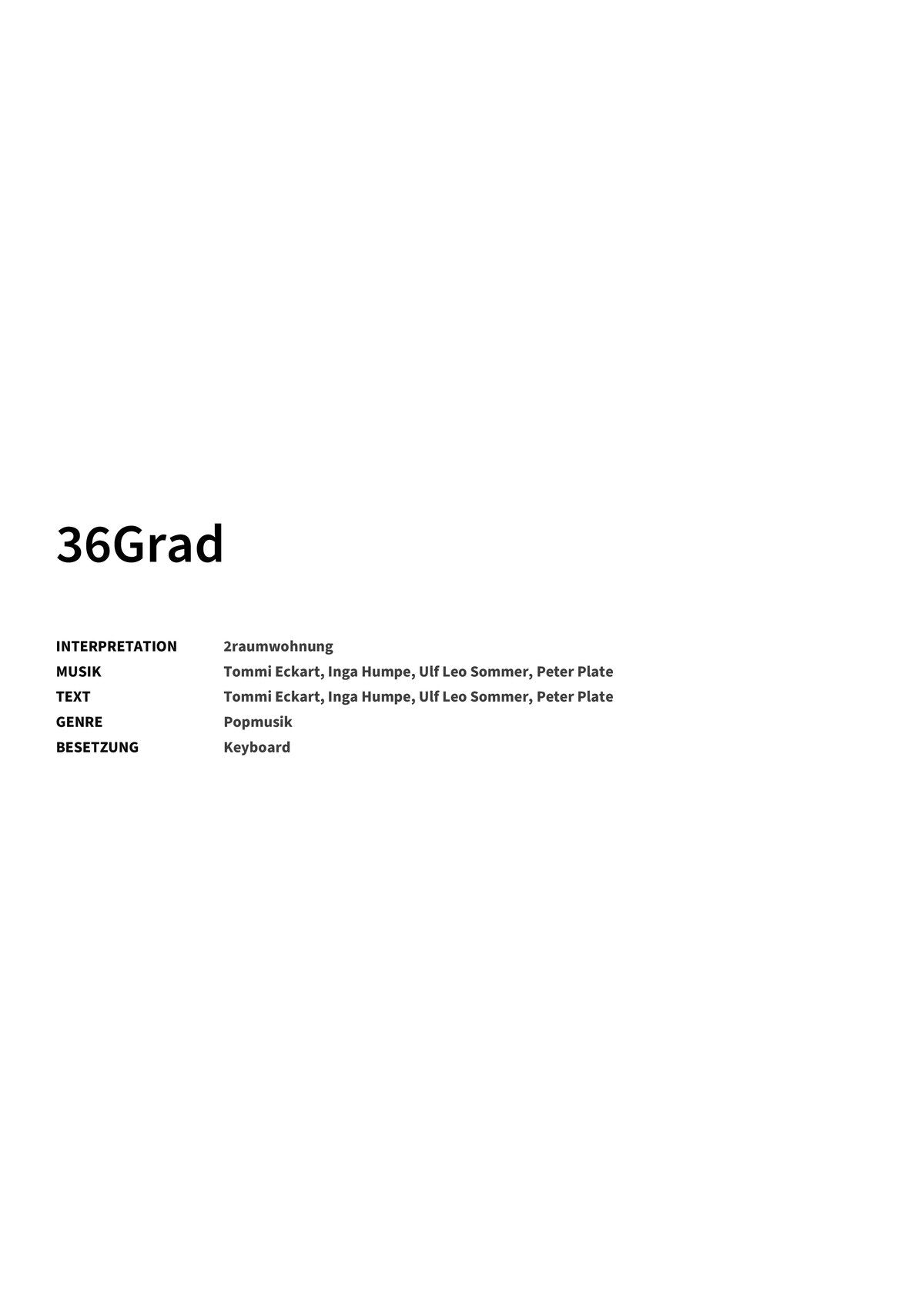 36Grad - Title Page