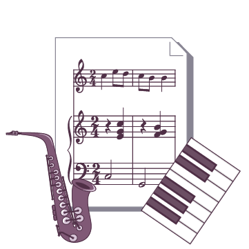 Saxophone and piano