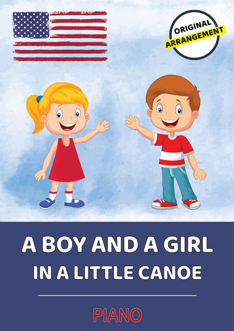 A Boy And A Girl In A Little Canoe