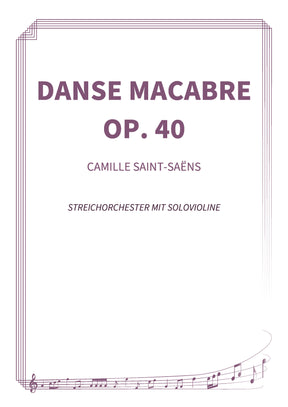 Danse macabre, op. 40