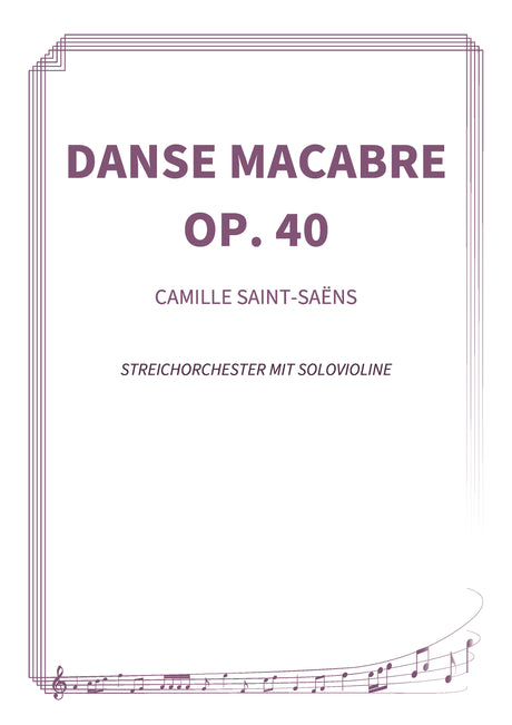 Danse macabre, op. 40