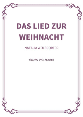 Das Lied zur Weihnacht
