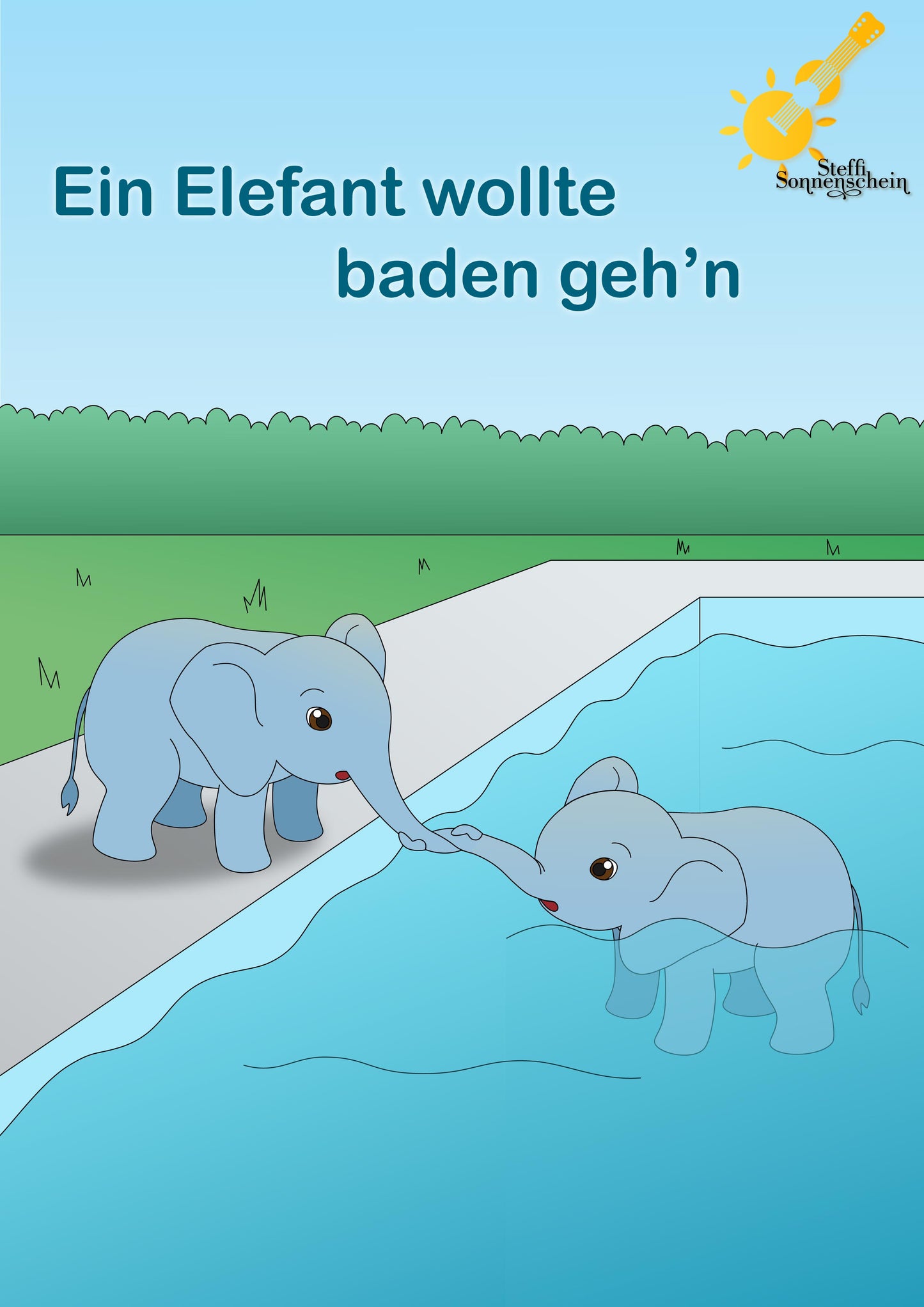 Ein Elefant wollte baden geh'n