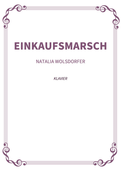 Einkaufsmarsch