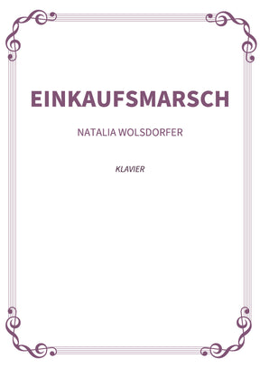 Einkaufsmarsch