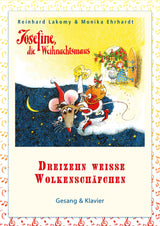 Dreizehn weiße Wolkenschäfchen