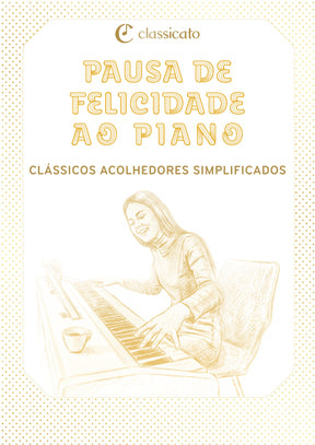 Pausa de felicidade ao piano
