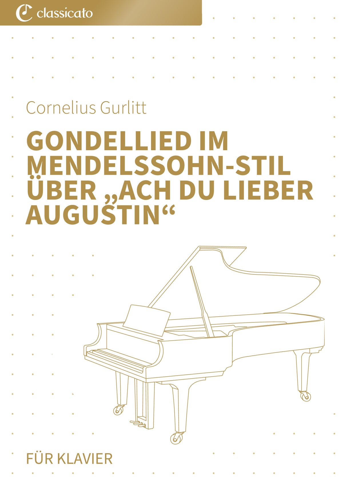 Gondellied im Mendelssohn-Stil über „Ach du lieber Augustin“