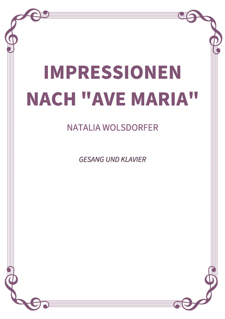 Impressionen nach "Ave Maria"