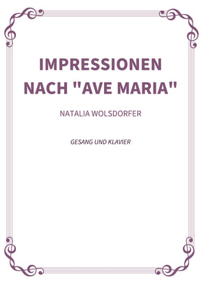 Impressionen nach "Ave Maria"