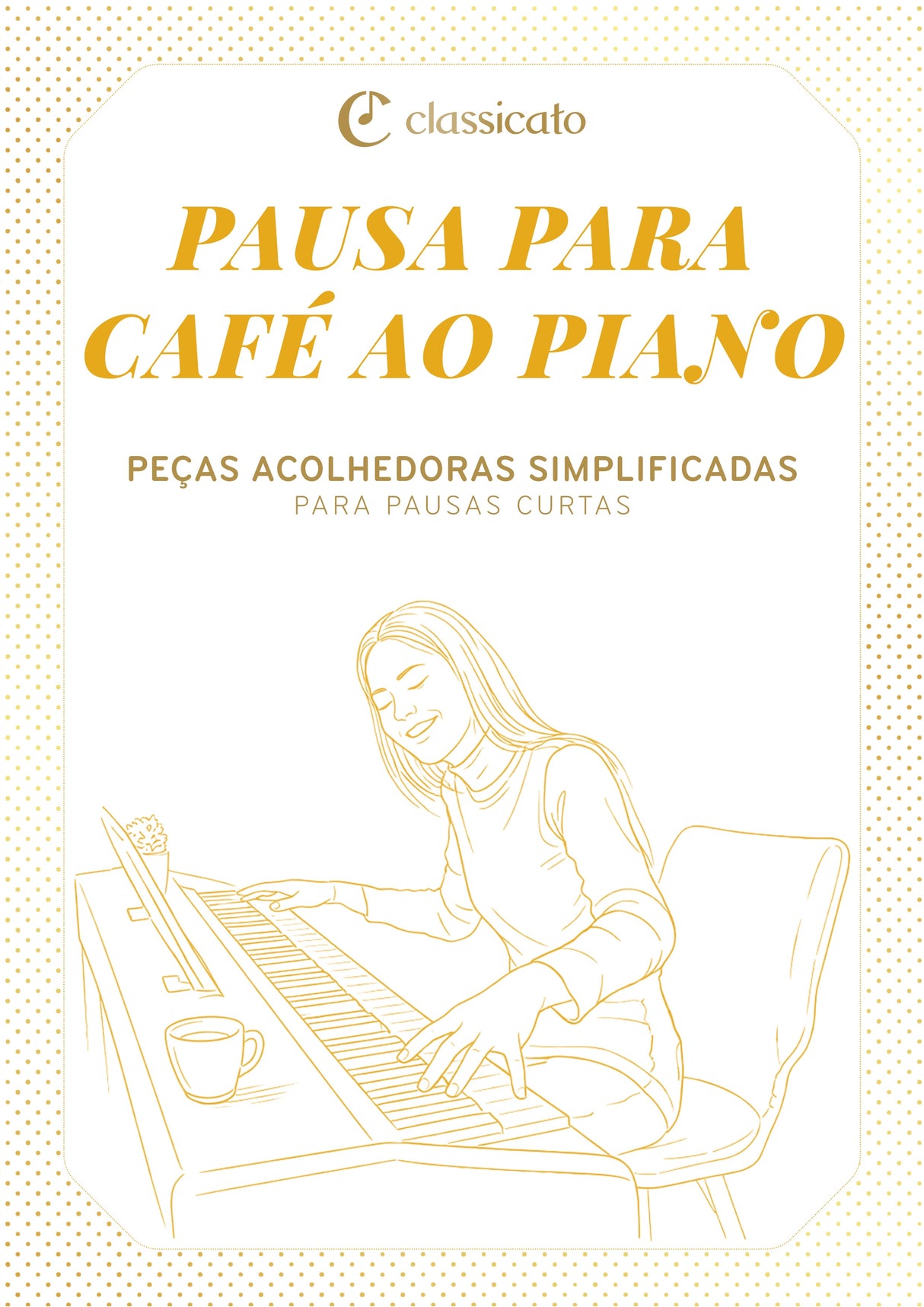 Pausa para café ao piano