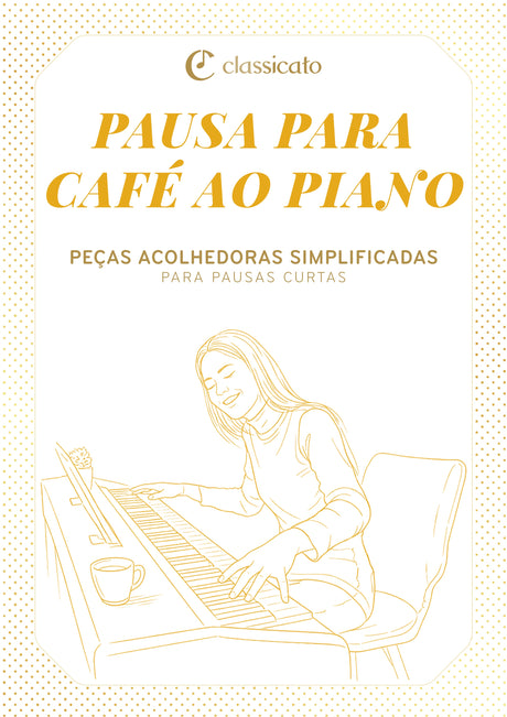 Pausa para café ao piano
