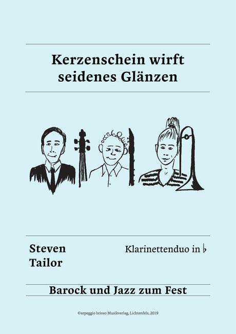 Kerzenschein wirft seidenes Glänzen
