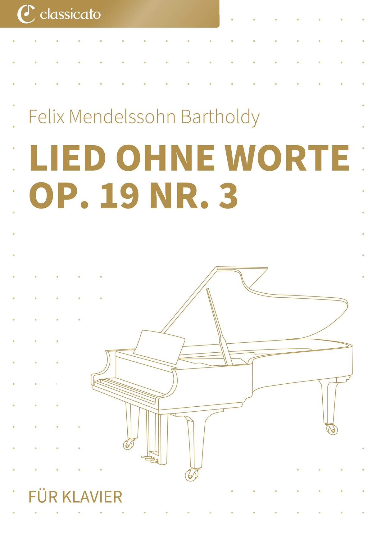Lied ohne Worte op. 19 Nr. 3