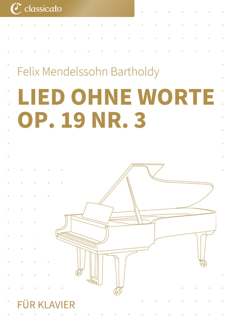 Lied ohne Worte op. 19 Nr. 3