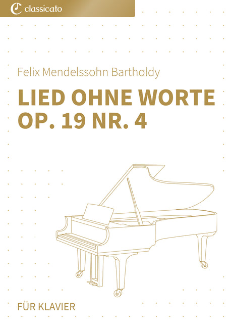 Lied ohne Worte op. 19 Nr. 4