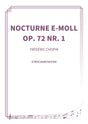 Nocturne e-Moll, op. 72 Nr. 1