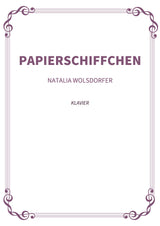 Papierschiffchen
