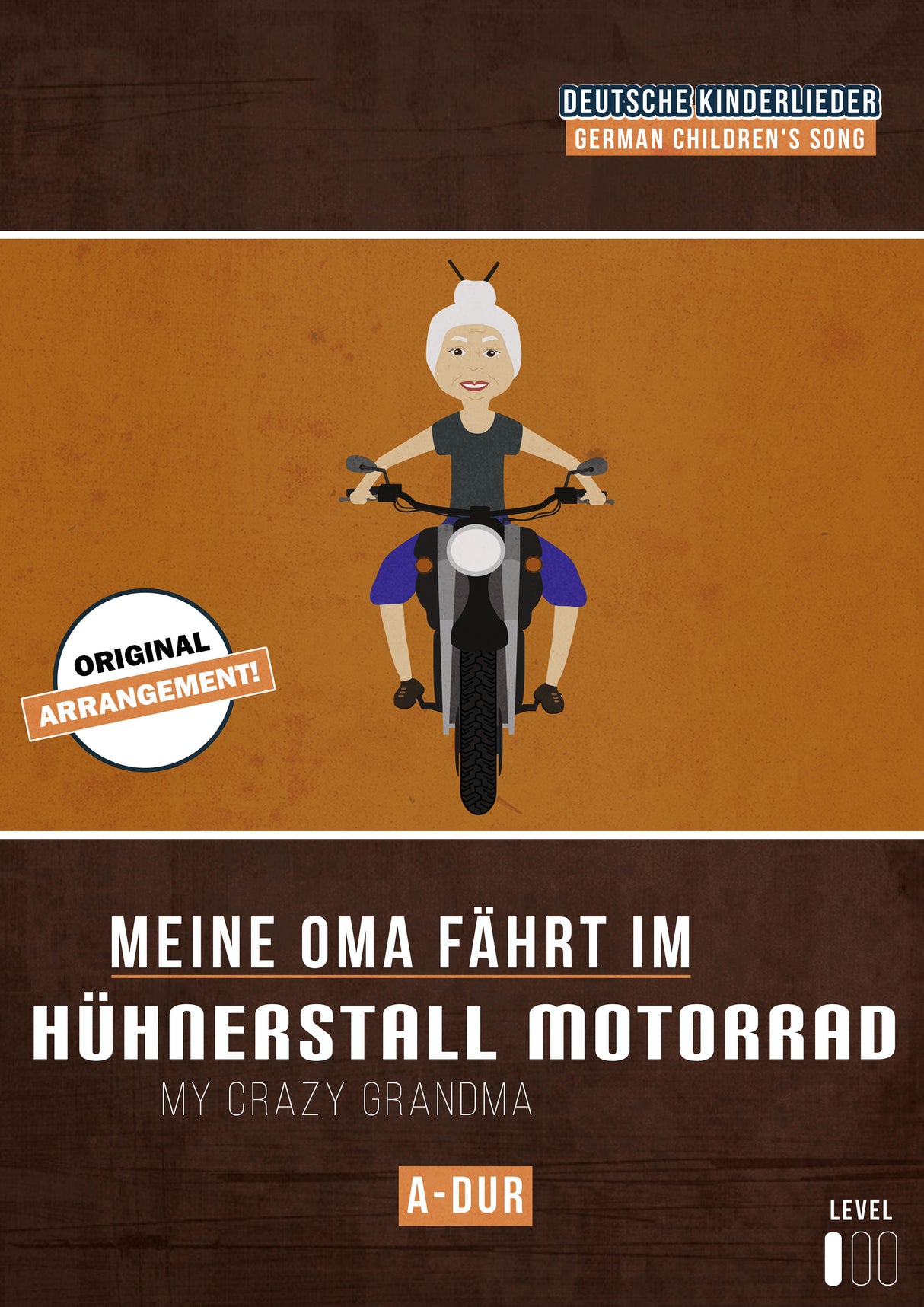 Meine Oma fährt im Hühnerstall Motorrad