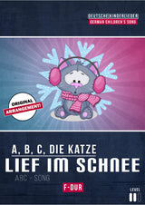 A, B, C, die Katze lief im Schnee