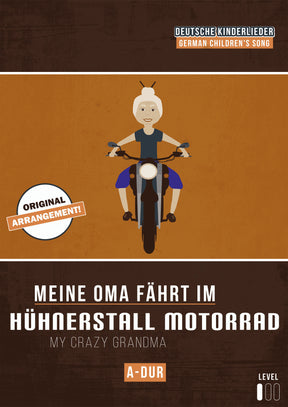 Meine Oma fährt im Hühnerstall Motorrad