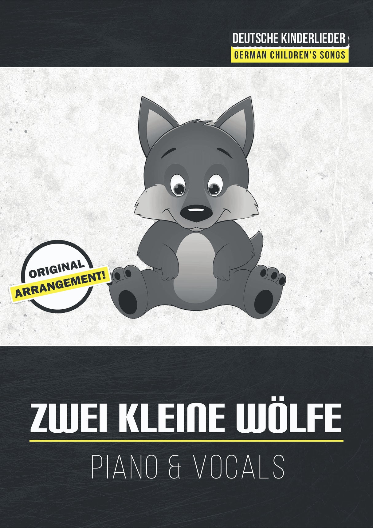 Zwei kleine Wölfe