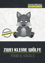 Zwei kleine Wölfe
