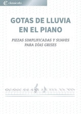 Gotas de lluvia en el piano