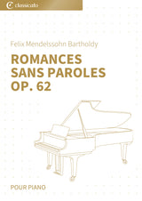 Romances sans paroles op. 62