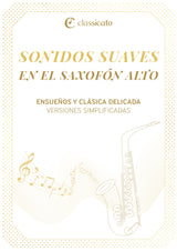 Sonidos suaves en el saxofón alto