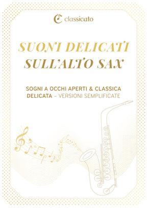 Suoni delicati sull’alto sax