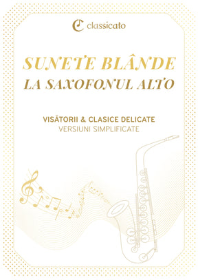 Sunete blânde la saxofonul alto